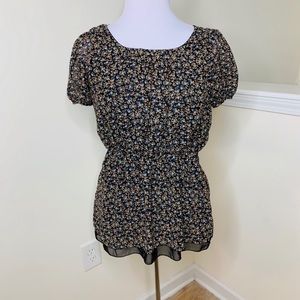 XXL floral M top